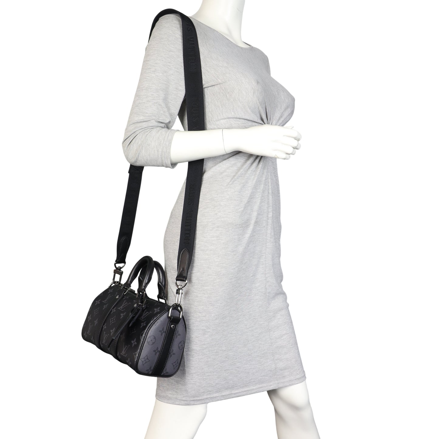 Louis Vuitton Keepall 25 Bandouliere Monogram Eclipse