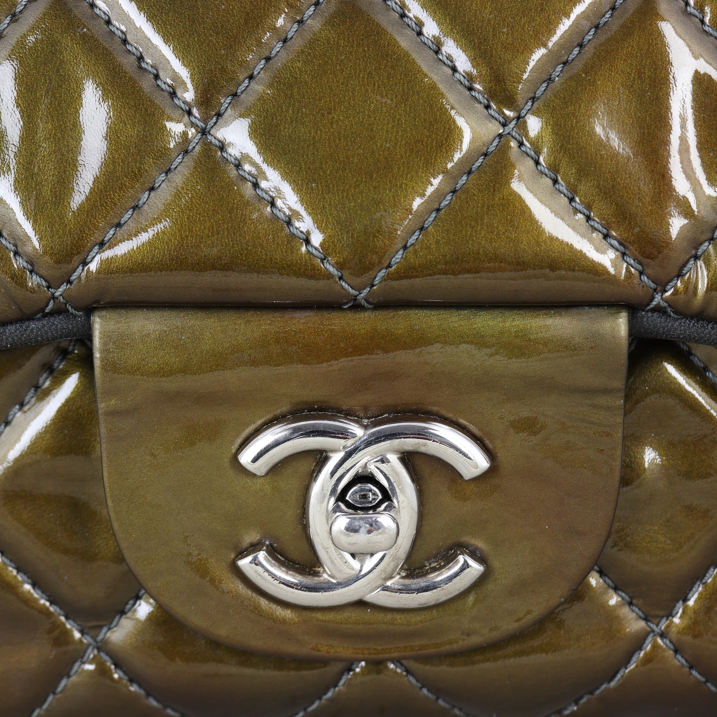 Chanel Classic Single Flap Jumbo Patent