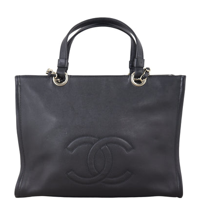 Chanel CC Zip Shopping Tote