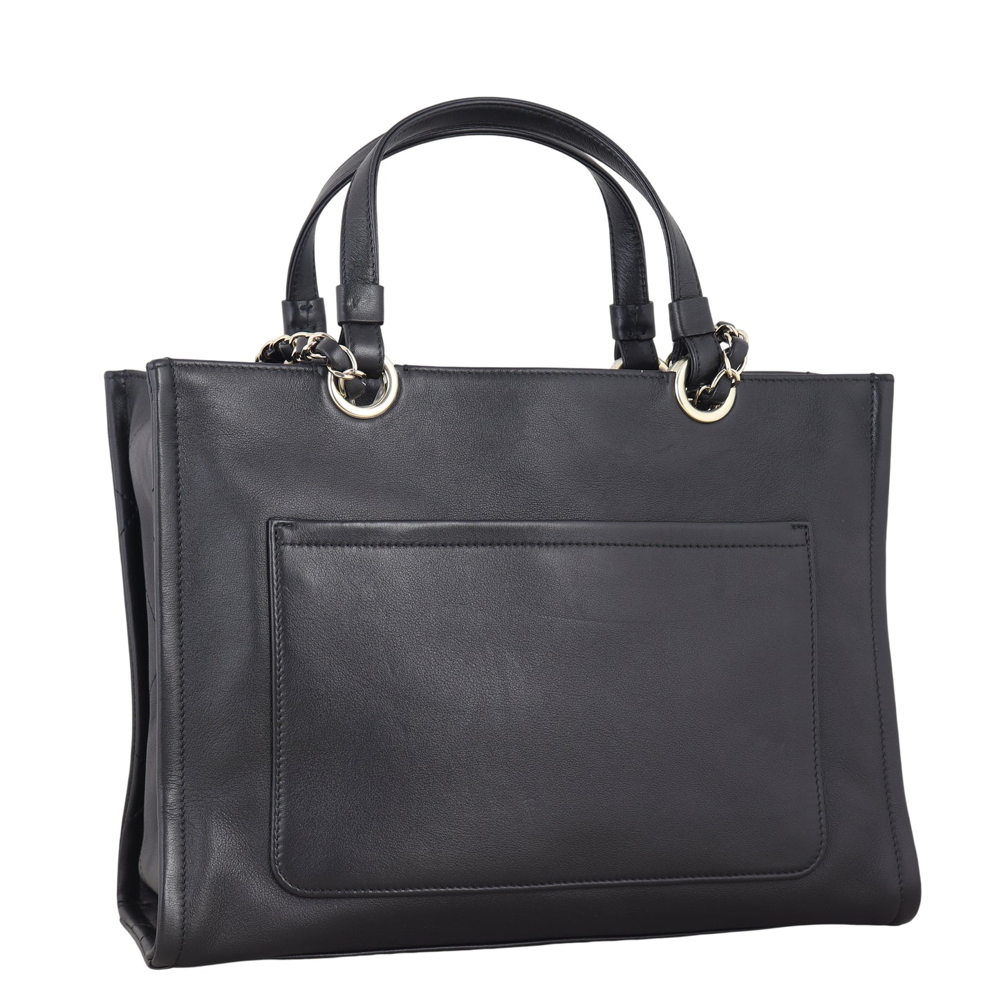 Chanel CC Zip Shopping Tote