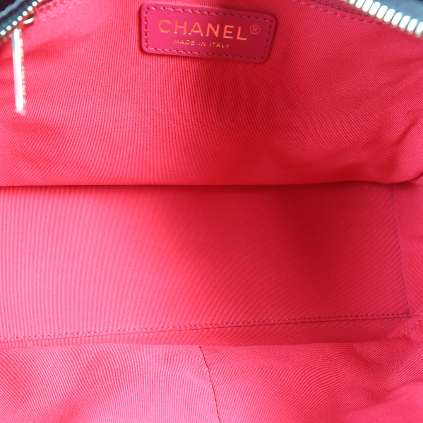 Chanel CC Zip Shopping Tote