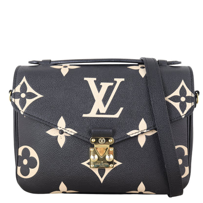 Louis Vuitton Pochette Metis Monogram Empreinte Giant Bicolour
