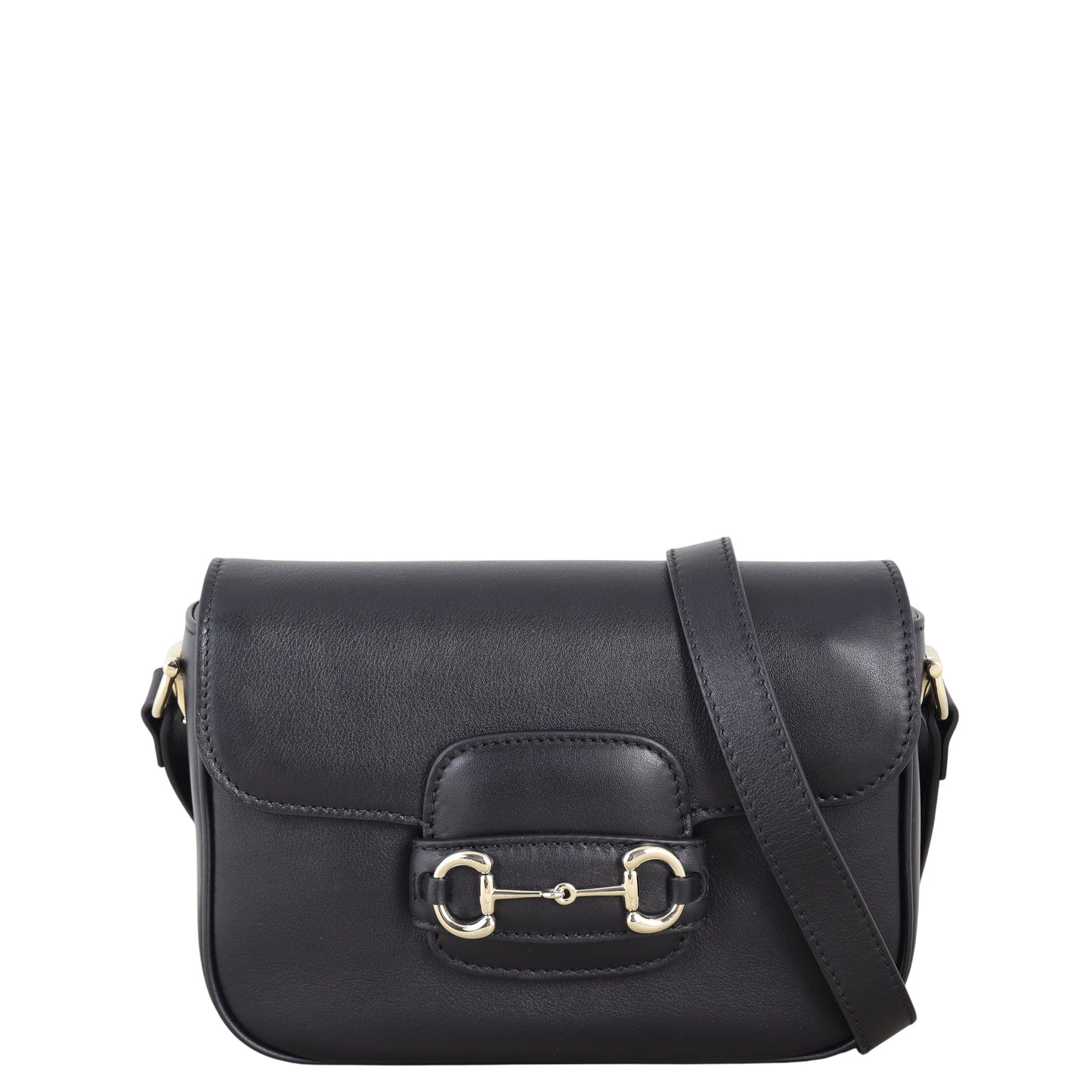 Gucci Leather Horsebit 1955 Shoulder Bag Small