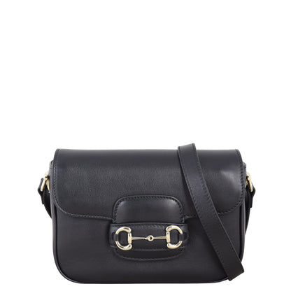 Gucci Leather Horsebit 1955 Shoulder Bag Small