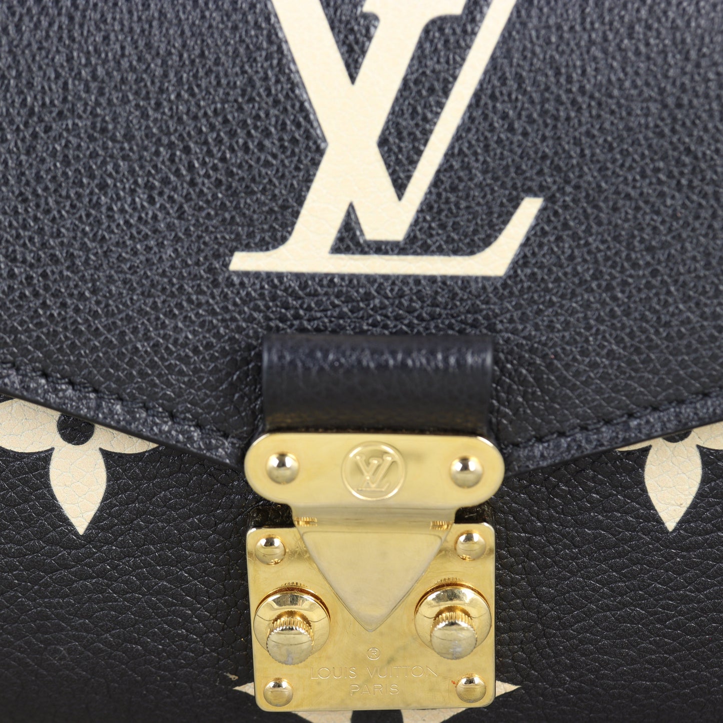 Louis Vuitton Pochette Metis East West Monogram Empreinte Bicolour