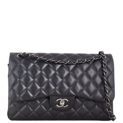 Chanel Classic Double Flap Jumbo Caviar