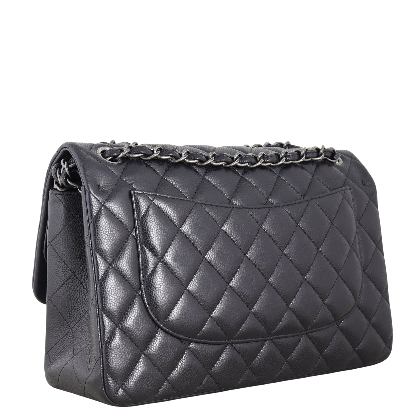 Chanel Classic Double Flap Jumbo Caviar