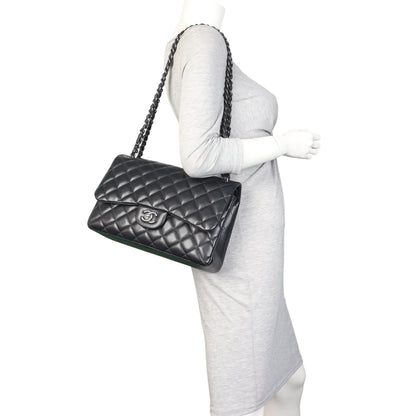 Chanel Classic Double Flap Jumbo Caviar