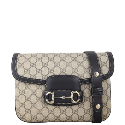 Gucci GG Supreme Horsebit 1955 Shoulder Bag