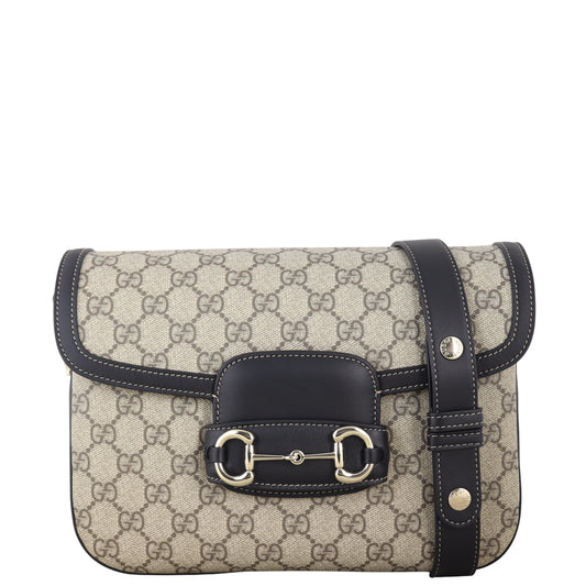 Gucci GG Supreme Horsebit 1955 Shoulder Bag