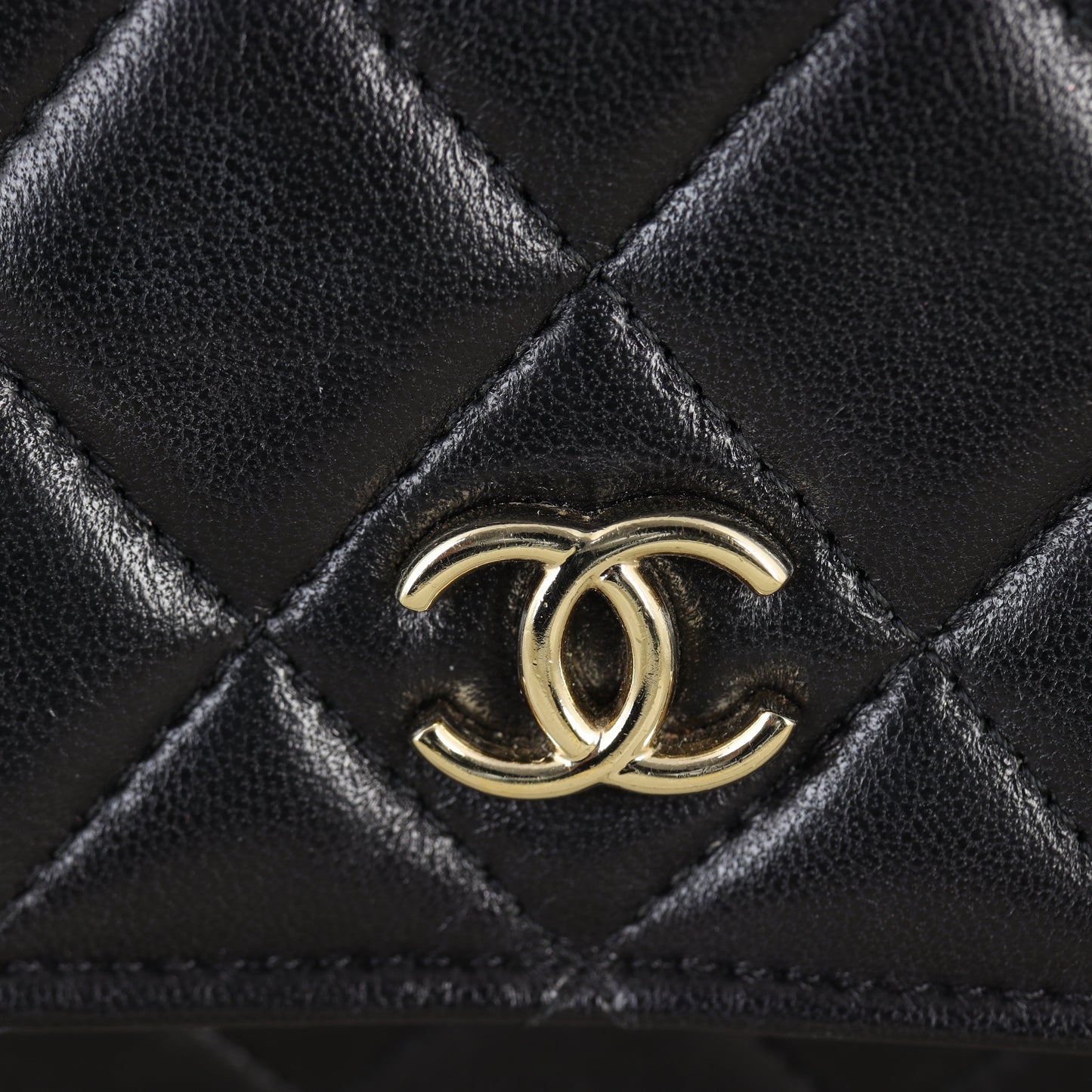 Chanel Classic Wallet on Chain Coco Charms