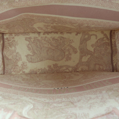 Dior Book Tote Large Toile de Jouy