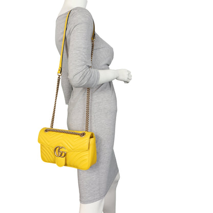 Gucci GG Marmont Matelasse Medium Shoulder Bag