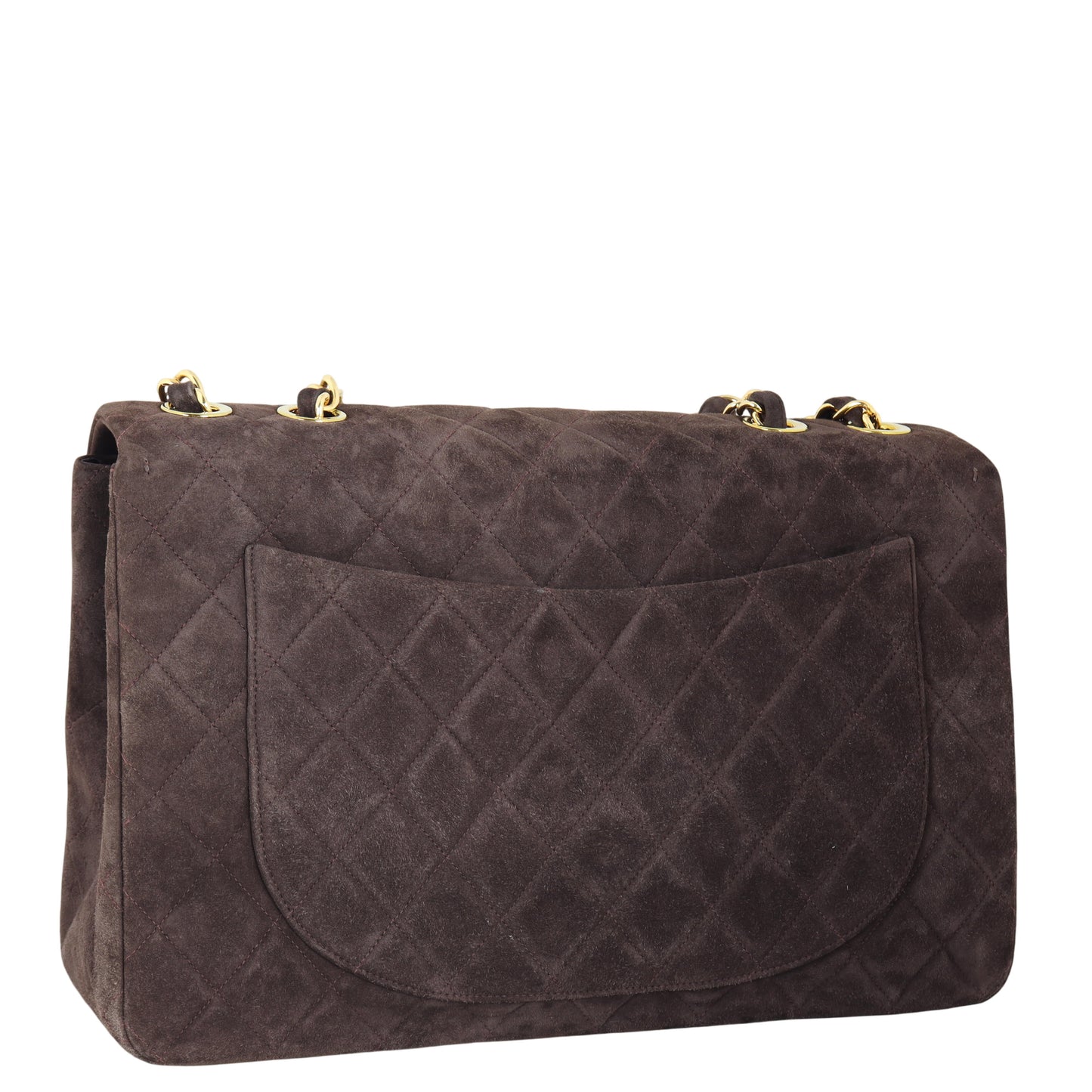Chanel Maxi Jumbo XL Single Flap Suede
