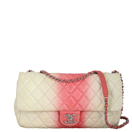 Chanel Single Flap Jumbo Ombre