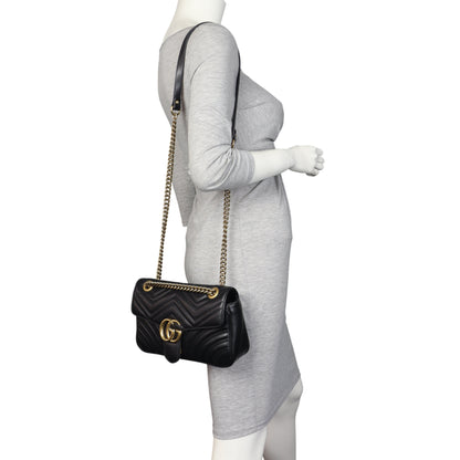 Gucci GG Marmont Matelasse Medium Shoulder Bag