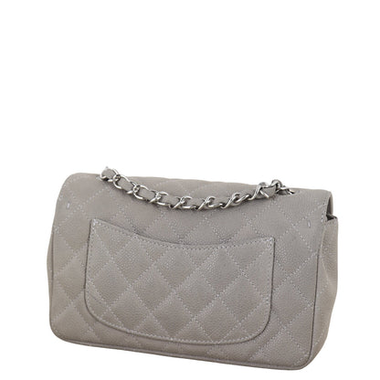 Chanel Classic Flap Mini Rectangular Bag Caviar Nubuck