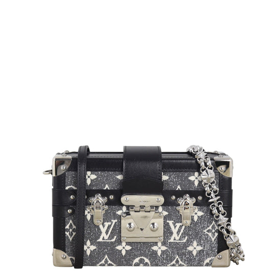 Louis Vuitton Petite Malle Monogram Jacquard Denim