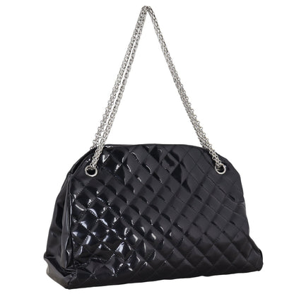 Chanel Just Mademoiselle Bowler Bag Patent