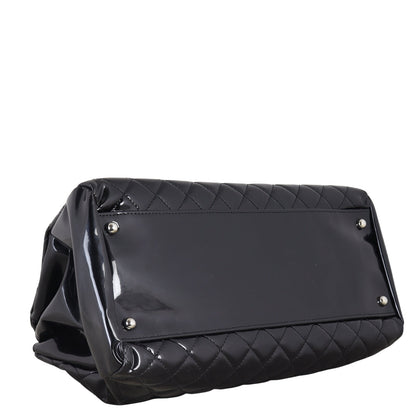 Chanel Just Mademoiselle Bowler Bag Patent