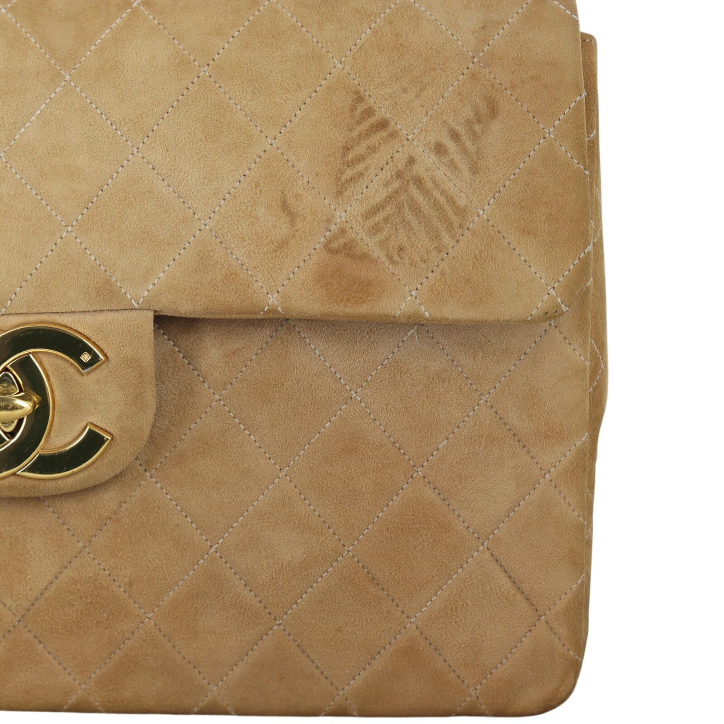 Chanel Maxi Jumbo XL Single Flap Suede