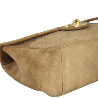 Chanel Maxi Jumbo XL Single Flap Suede