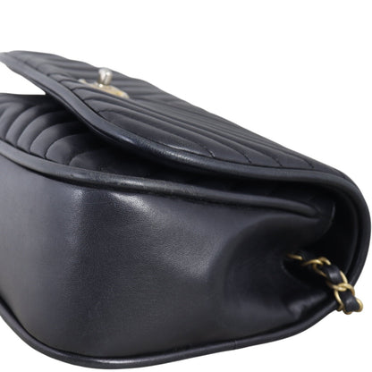 Chanel Chevron Top Handle Bag