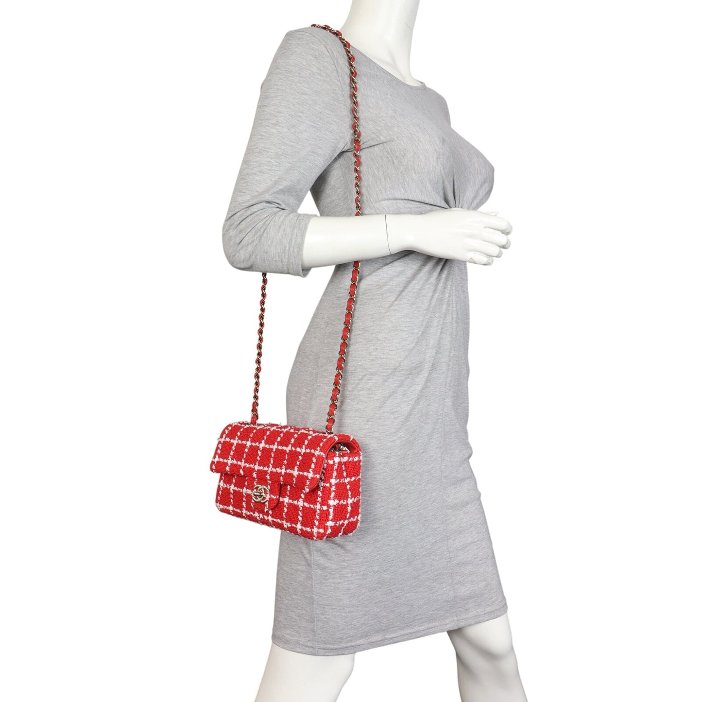 Chanel Classic Single Flap Mini Tweed
