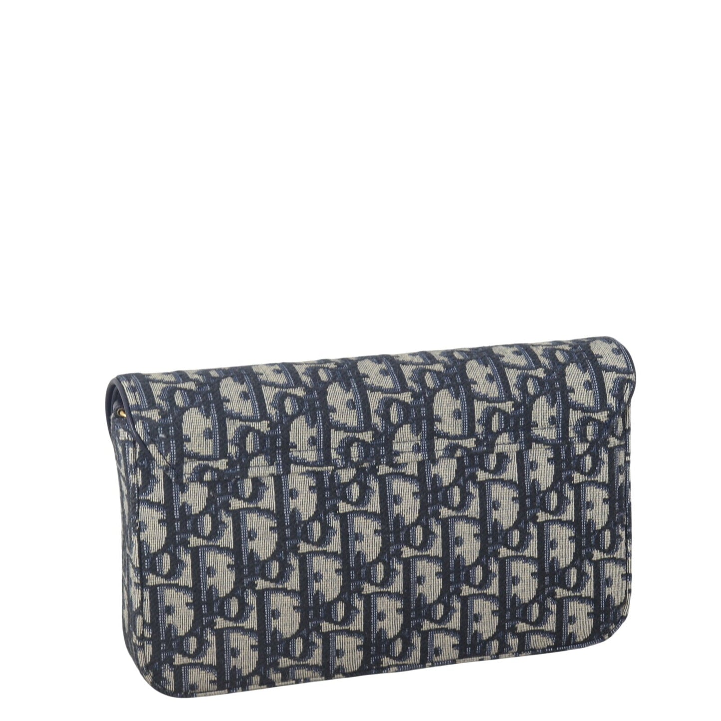 Dior Saddle Pouch Wallet on Chain Oblique