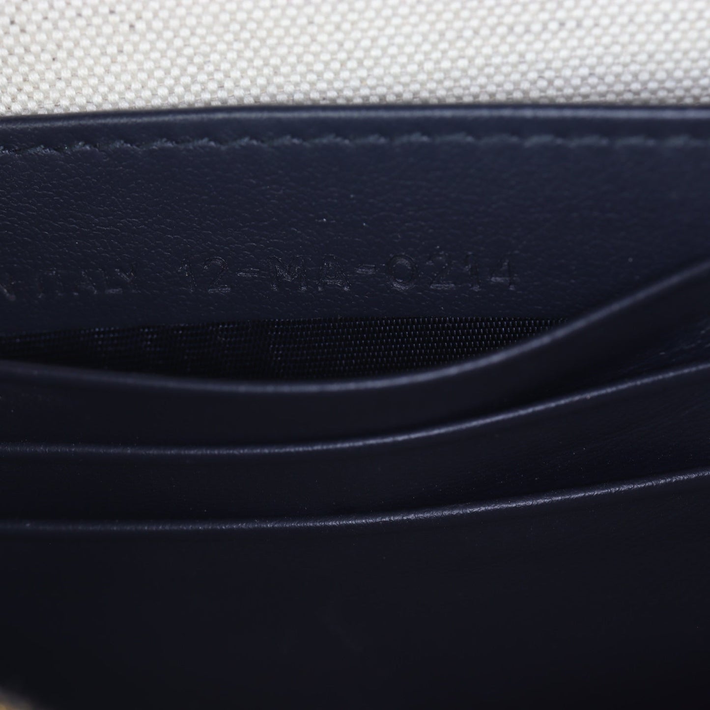 Dior Saddle Pouch Wallet on Chain Oblique