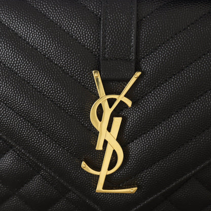 Saint Laurent Monogram Mix Matelasse Envelope Chain Bag Medium