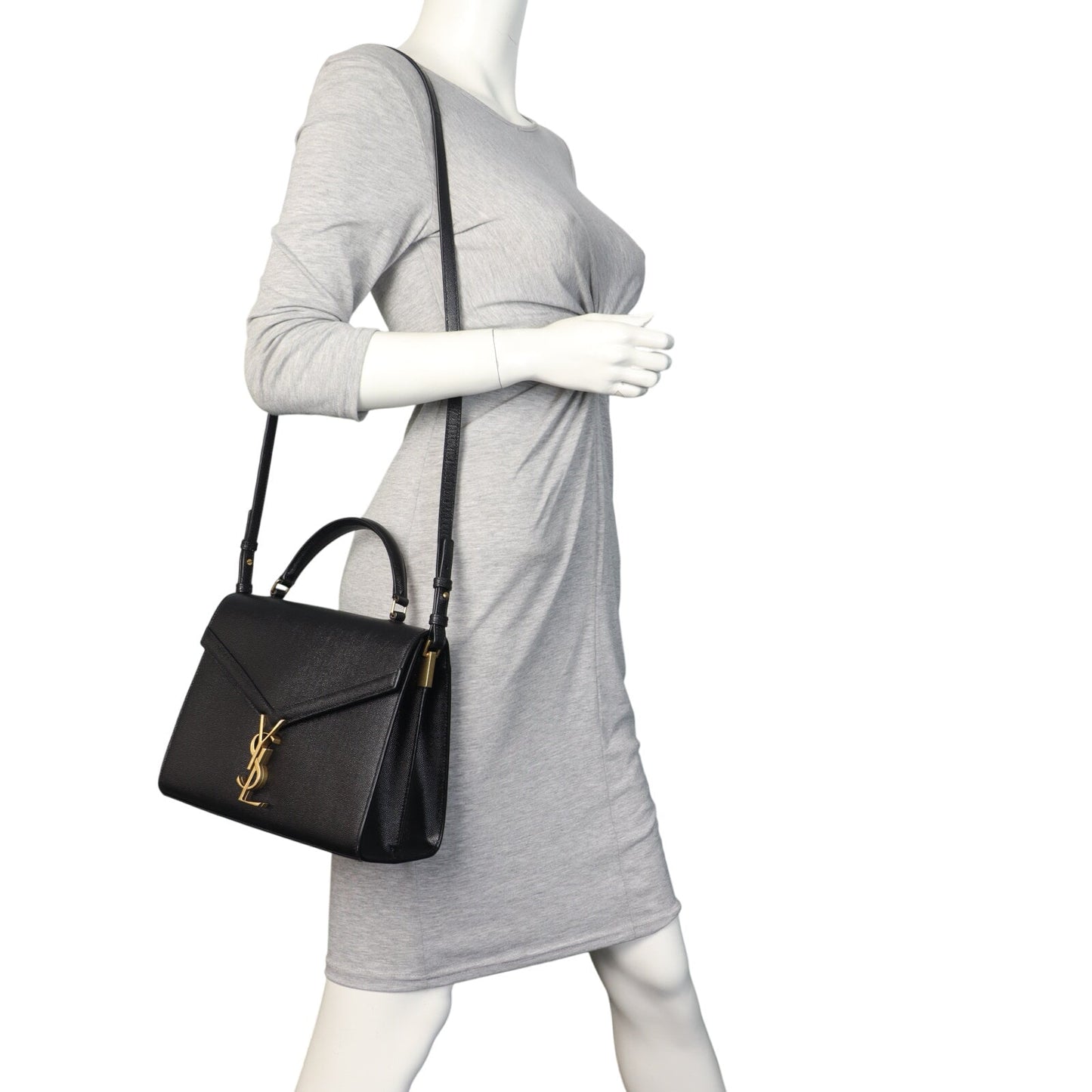 Saint Laurent Cassandra Top Handle Medium