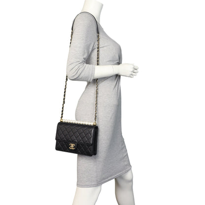 Chanel Chic Pearls Flap Medium Bag