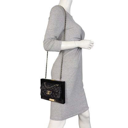 Chanel Plexiglass Framed Flap Bag