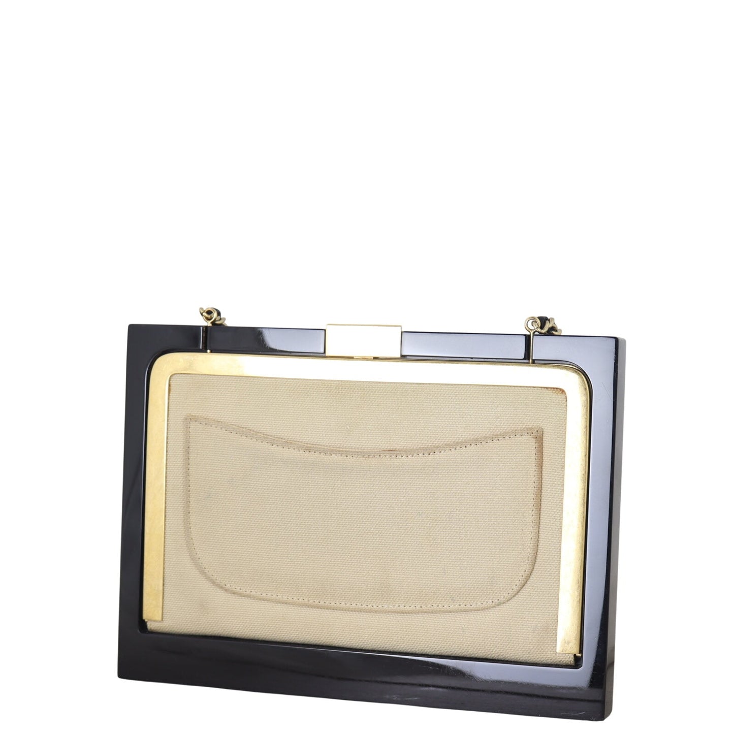 Chanel Plexiglass Framed Flap Bag