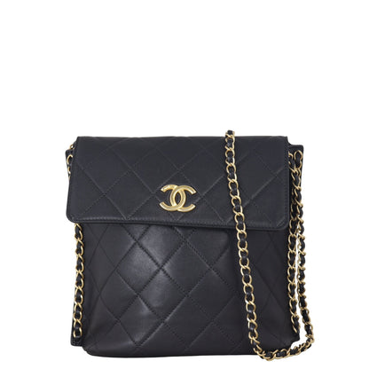 Chanel Quilted Hobo Bag Small