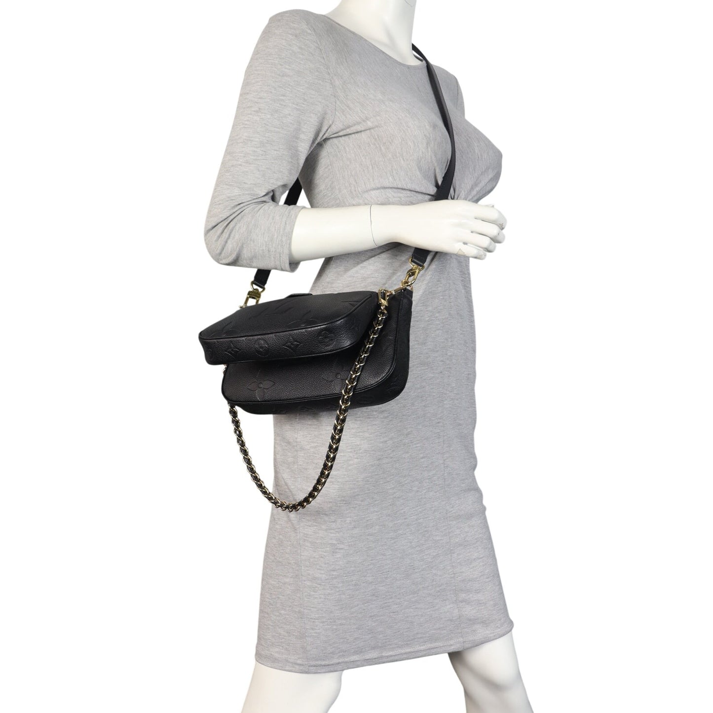 Louis Vuitton Multi Pochette Accessoires Monogram Empreinte Giant