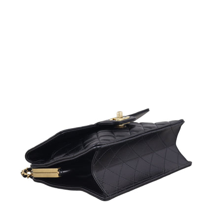 Chanel Quilted Frame Clutch Chain Bag