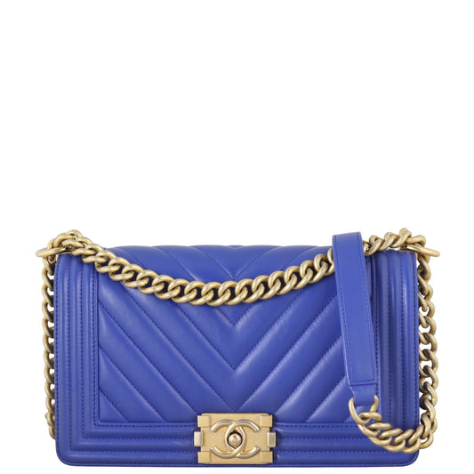 Chanel Boy Old Medium Chevron