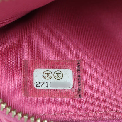 Chanel CC Double Zip Clutch with Chain