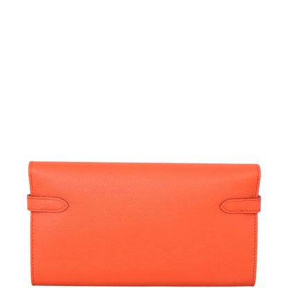 Hermes Kelly Classic Long Wallet Epsom