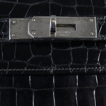 Hermes Kelly 35 Sellier Crocodile Vintage