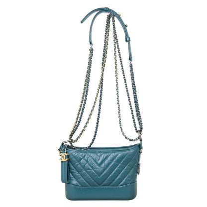 Chanel Gabrielle Hobo Small Chevron