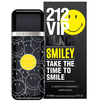 Carolina Herrera 212 VIP Black Smiley
