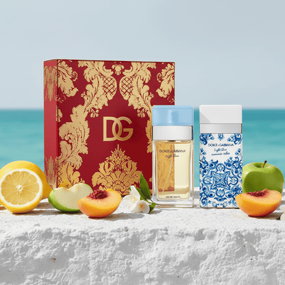 Dolce Gabbana Gift Set Light Blue Duo