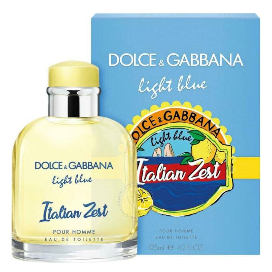 Dolce Gabbana Light Blue Pour Homme Italian Zest
