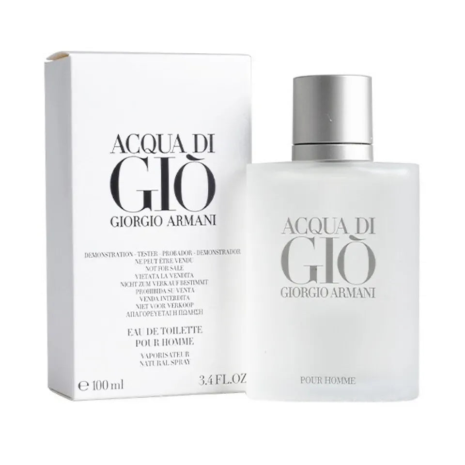 Giorgio Armani Acqua Di Gio Men's Perfume/Cologne For Men Eau De Toilette 1.0 oz / 1.7 oz / 3.4 oz / 6.7 oz / Gift Set 3.4 oz / 10.4 oz Edt