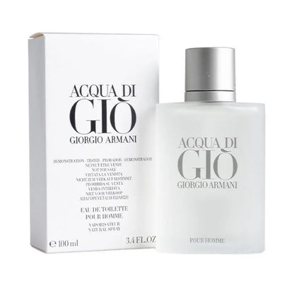 Giorgio Armani Acqua Di Gio Men's Perfume/Cologne For Men Eau De Toilette 1.0 oz / 1.7 oz / 3.4 oz / 6.7 oz / Gift Set 3.4 oz / 10.4 oz Edt