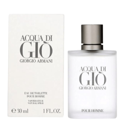 Giorgio Armani Acqua Di Gio Men's Perfume/Cologne For Men Eau De Toilette 1.0 oz / 1.7 oz / 3.4 oz / 6.7 oz / Gift Set 3.4 oz / 10.4 oz Edt