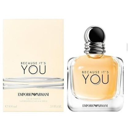 Giorgio Armani Emporio Armani Because It’s You Women's Perfume/Cologne For Women Eau De Parfum 3.4 oz Edp